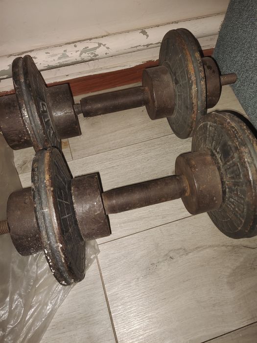 Гантели 2 шт разборные