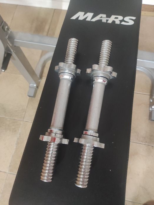 Лежанка Дъмбели Прав лост и тежести