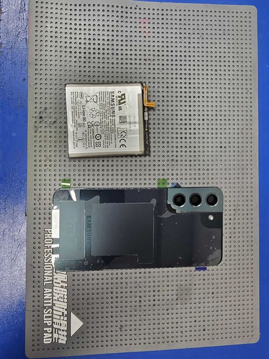 S22 capac spate verde original  + baterie orig swap