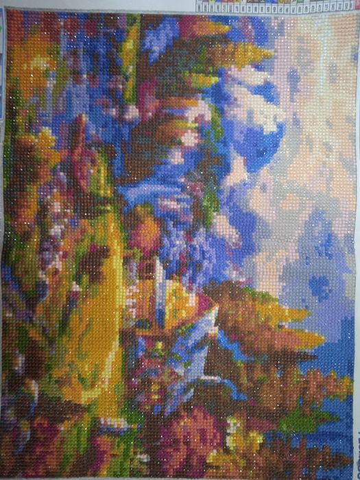 Алмазная мозаика. Ручная работа