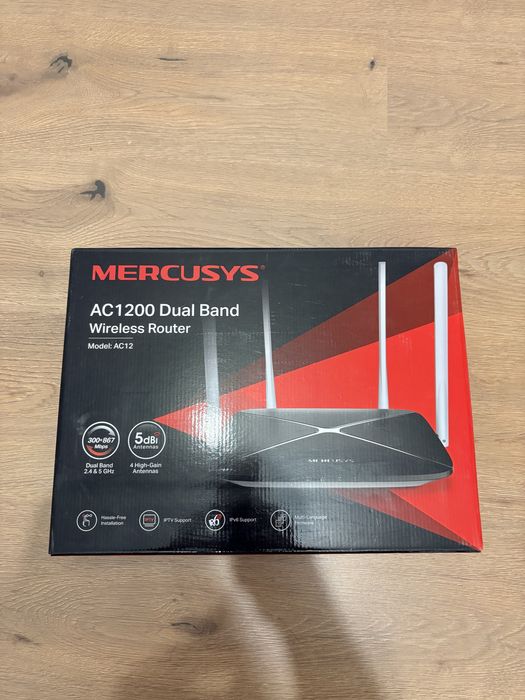 Router wireless Wi-Fi, Mercusys AC12 AC1200