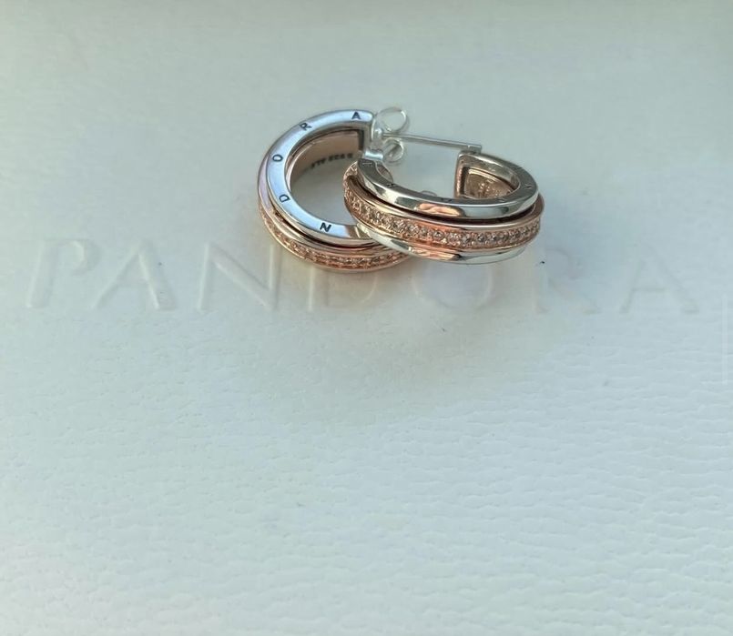 Обеци pandora 925