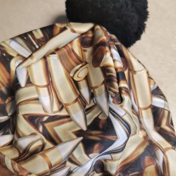 Шапка с принт патрони, размер S