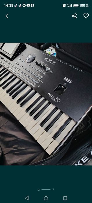 Vând korg Pa3X pro