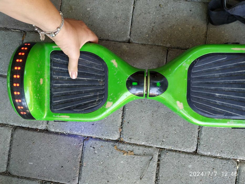 Vand hoverboard verde