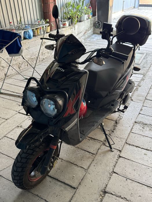 Мопед Танк с номерами