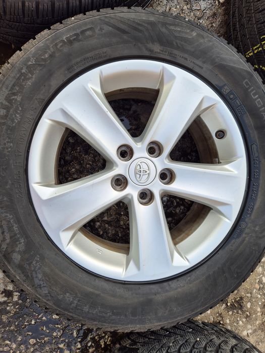 4бр алуминиеви джанти за Тойота Рав 4/ / 7ж Х 17/ет 39/5Х 114.3/