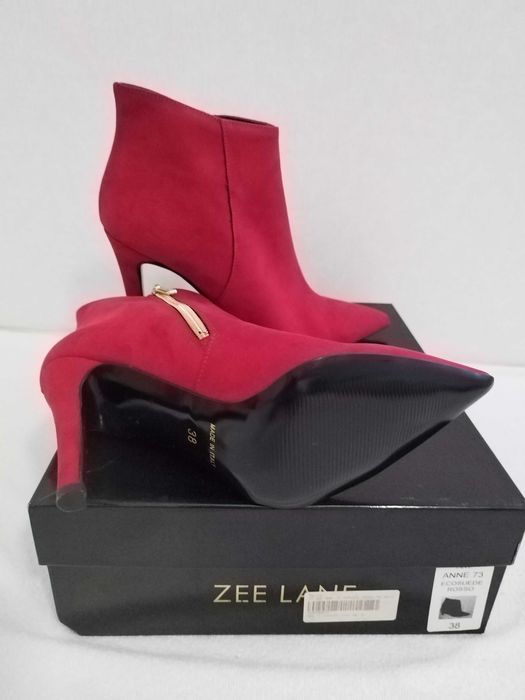 Botine Zee Lane NOI marime 38 rosii