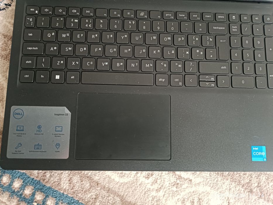 Dell noutbuk i3 10-avlod