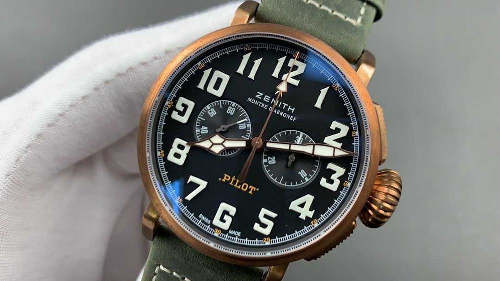 Мъжки часовник Zenith Pilot Type 20 с автоматичен механизъм