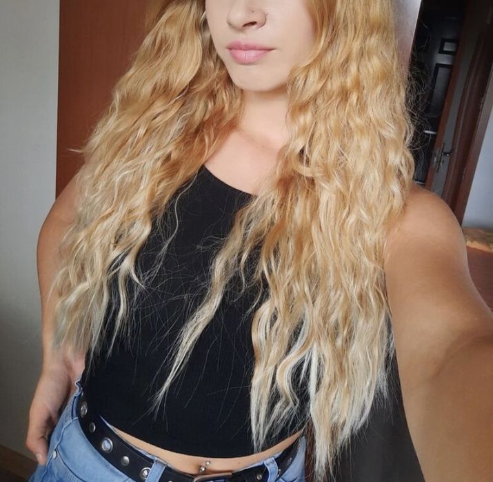 Руси екстеншъни за коса