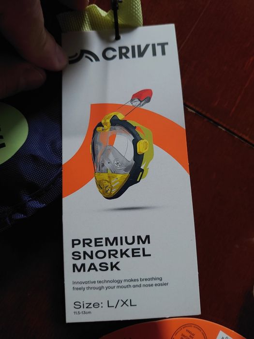Немска маска за гмуркане Crivit