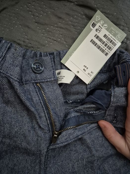 Costum albastru h&m baiat marime 116