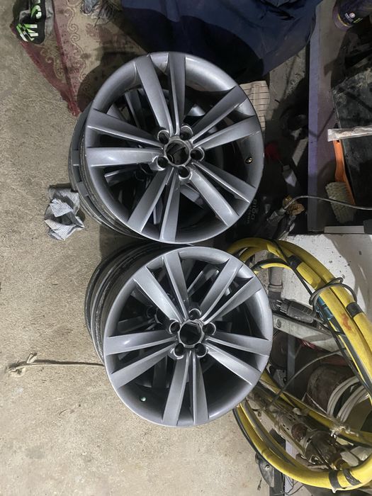 Vand jante 5x100 golf seat skoda originale seat r17