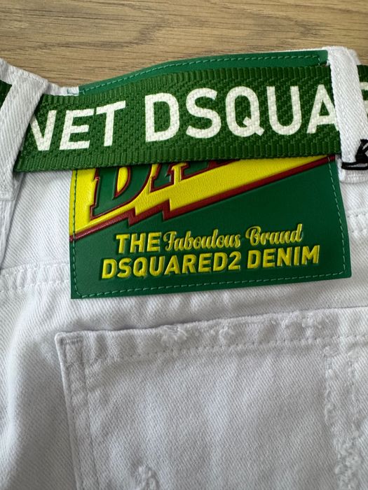 Dsquared2-Автентични дамски къси дънки S размер