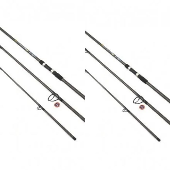 Set 2 Lansete crap, Wind Blade, Fino Carp, lungime 3.90 m, 3,75