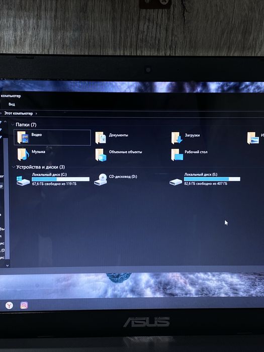 Asus notebook i34010U 128SSD