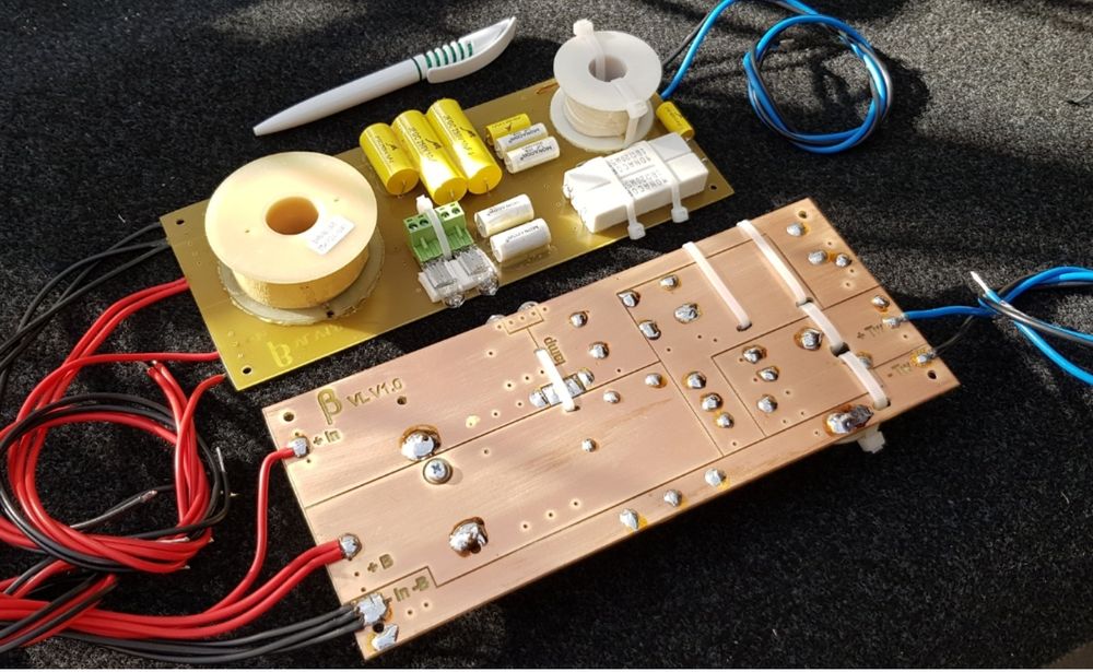 Filtru filtre audio crossover boxe Dynacord VL212 VL 212 top fx12 XA