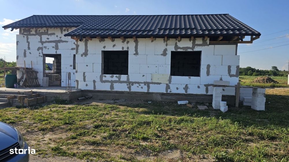 Casa in constructie de vanzare, 124 mp, zona Nord