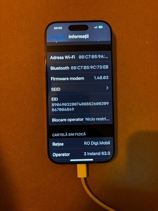 Iphone 16pro 128GB Desert Titanium