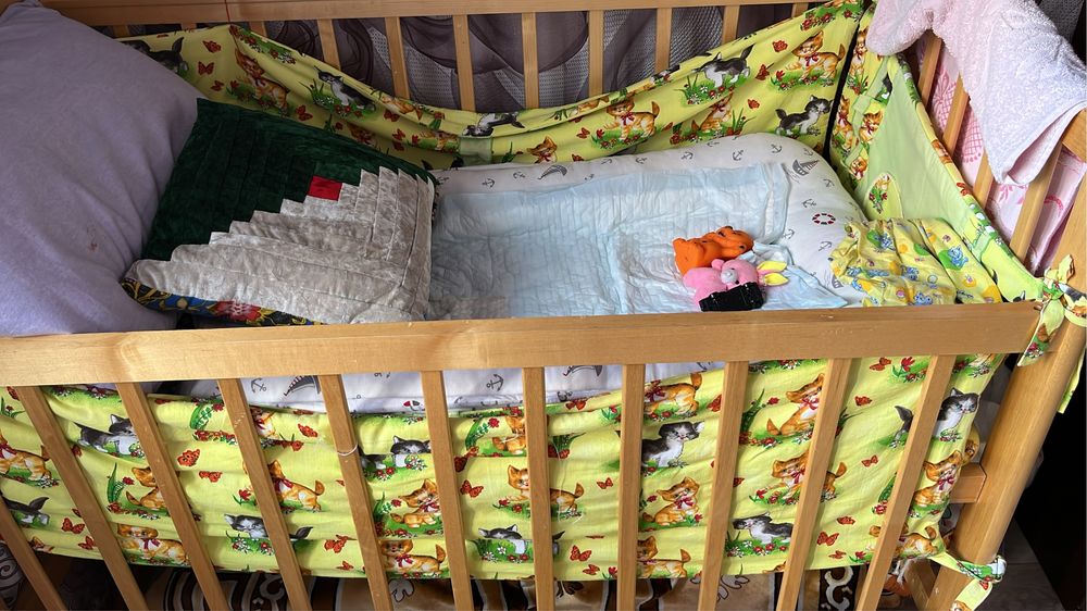 Кровать детская манеж