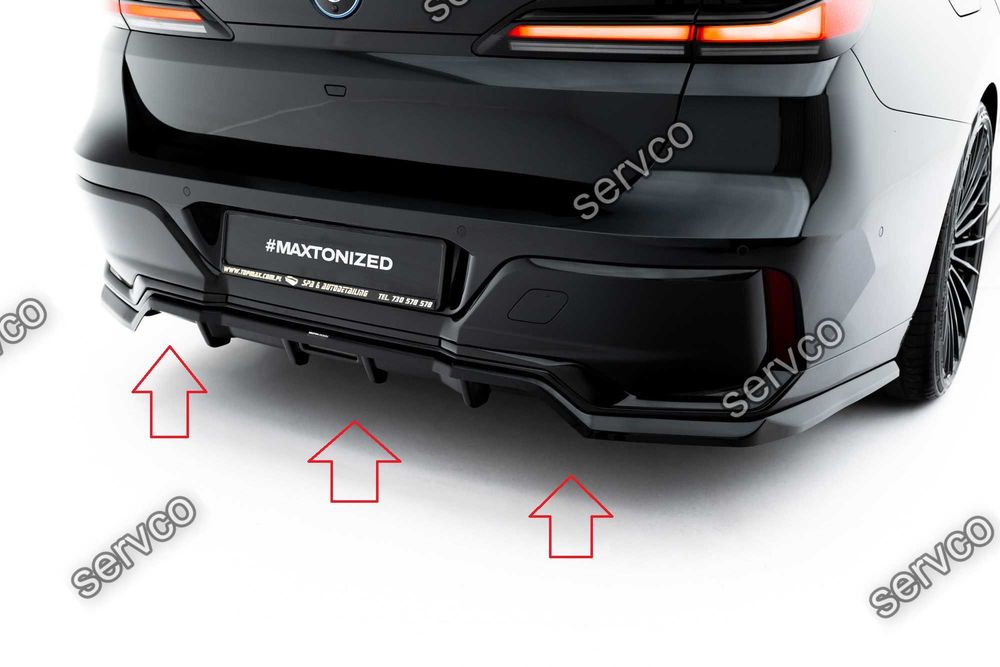Prelungire splitter bara spate Bmw Seria 7 M-Pack G70 2022- v4 - Maxton Design