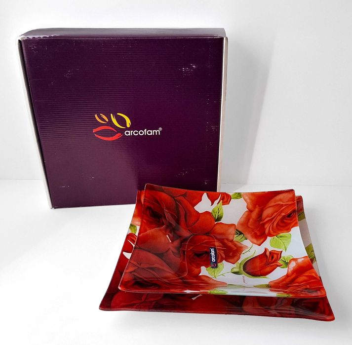 Тарелки сервировочные набор 2 штуки