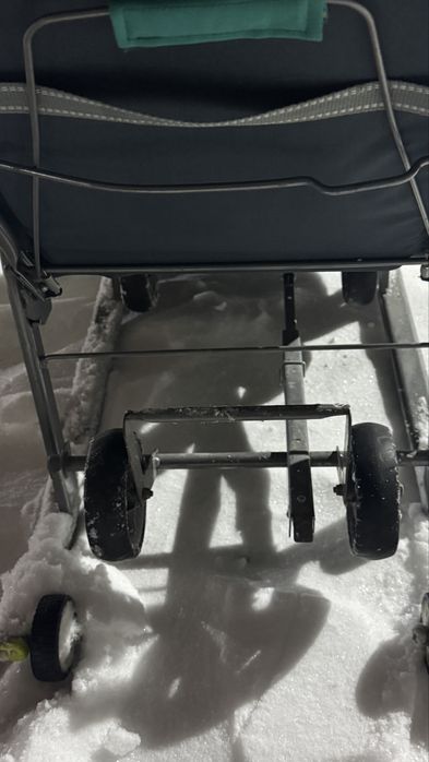 Зимние санки коляска