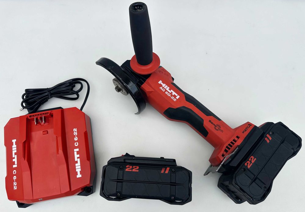 Hilti AG 6D-22 Nuron - Безчетков ъглошлайф с SensTech перфектен!