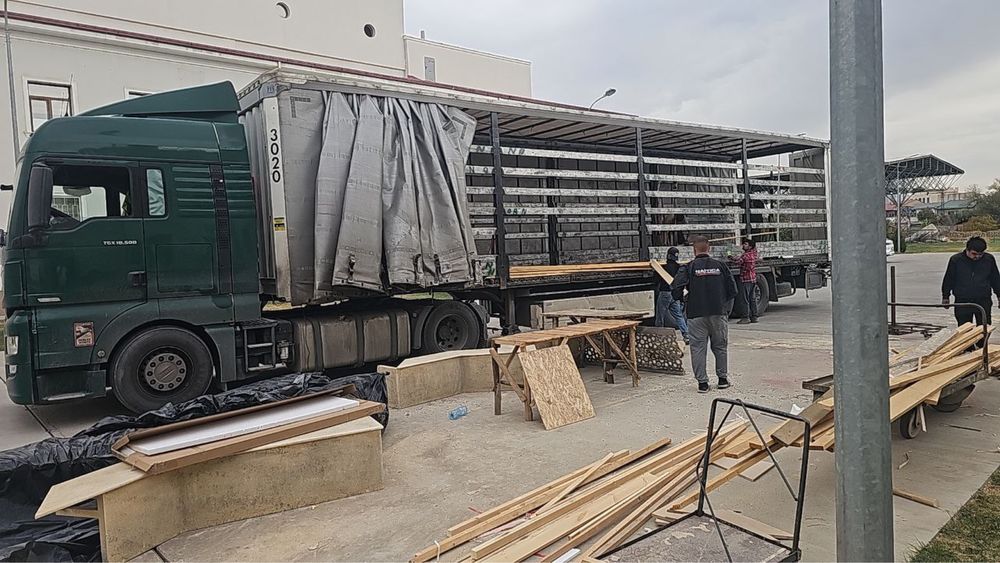 Перевозка грузов  фура реф шаланда трал исузу газел плошадка автовоз