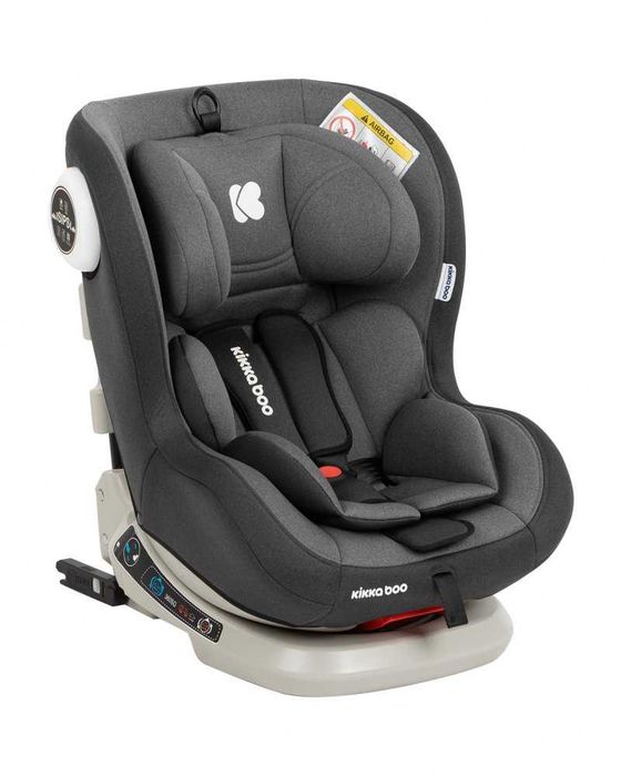 Scaun auto rotativ cu isofix Kikkaboo 0-25 kg Twister 0 - 7 ani LICHIDARE DE STOC ! OFERTA LIMITATA