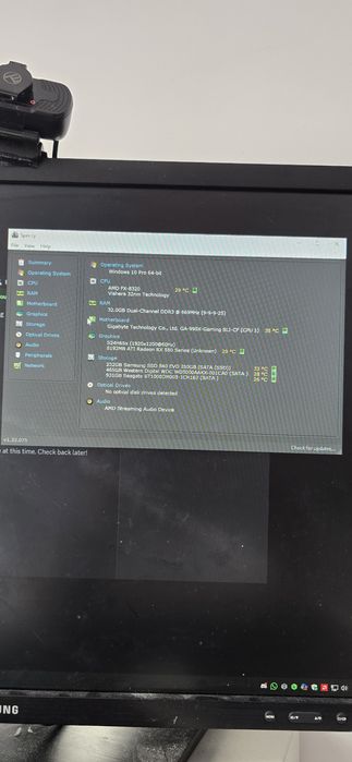 PC incomplet, Zalman z11+, AMD FX-8320, sursa gigabyte p650b, cooler