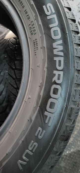 2 anvelope 235 60 18 nokian iarna 2023 7,5mm