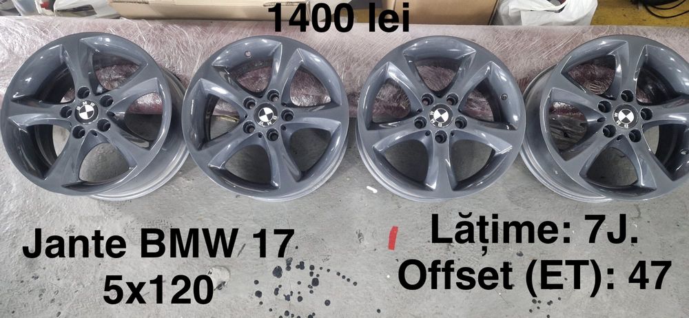 Seturi Jante BMW 16 17 18, 19 plus jante  VW