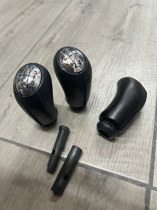 Nucă-maneta viteze piele Logan-Sandero