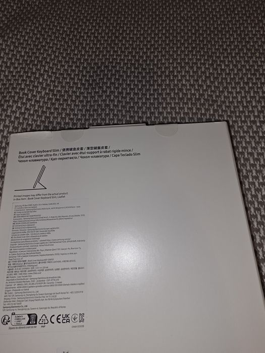 Book cover keyboard slim - Tab s9+ / s10+ sigilat