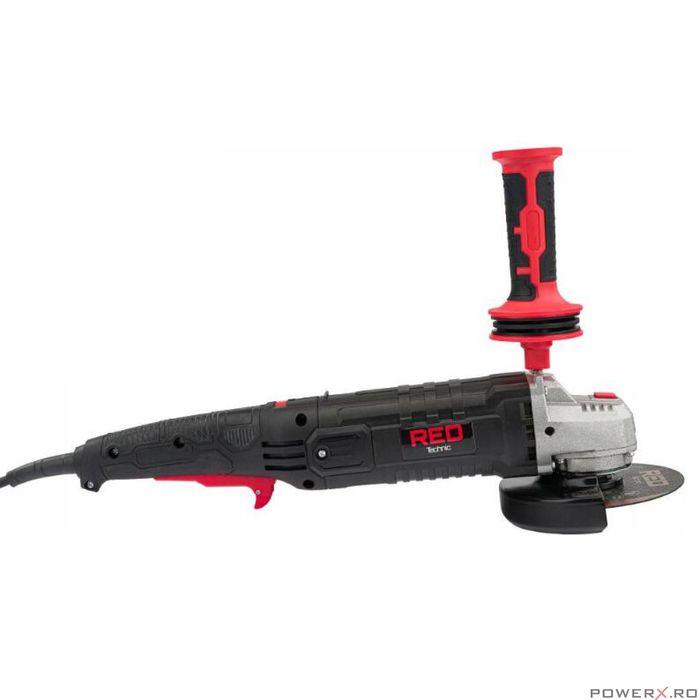 Flex, polizor unghiular 125 mm 1500 W, 10 discuri incluse, Red Technic