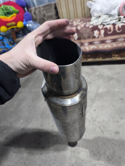 Прямоток HKS,  выхлопная банка