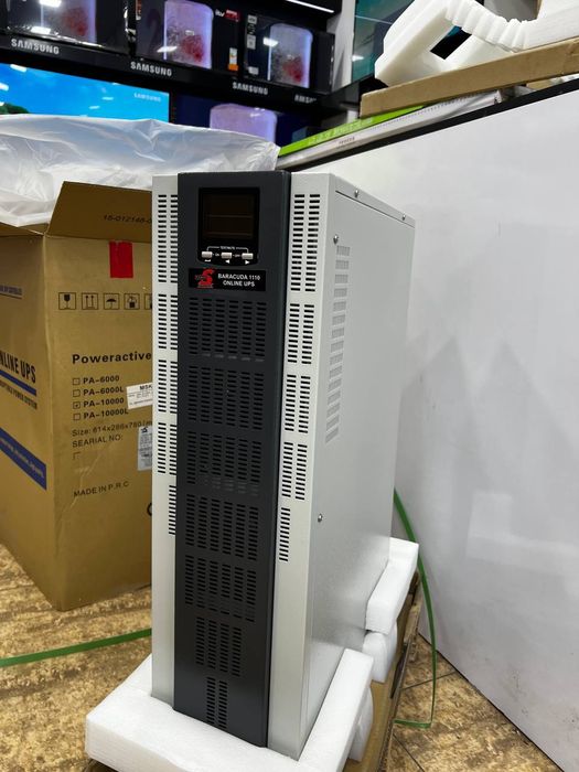 Мощный UPS SPower Baracuda онлайн 10кВА (9000вт)