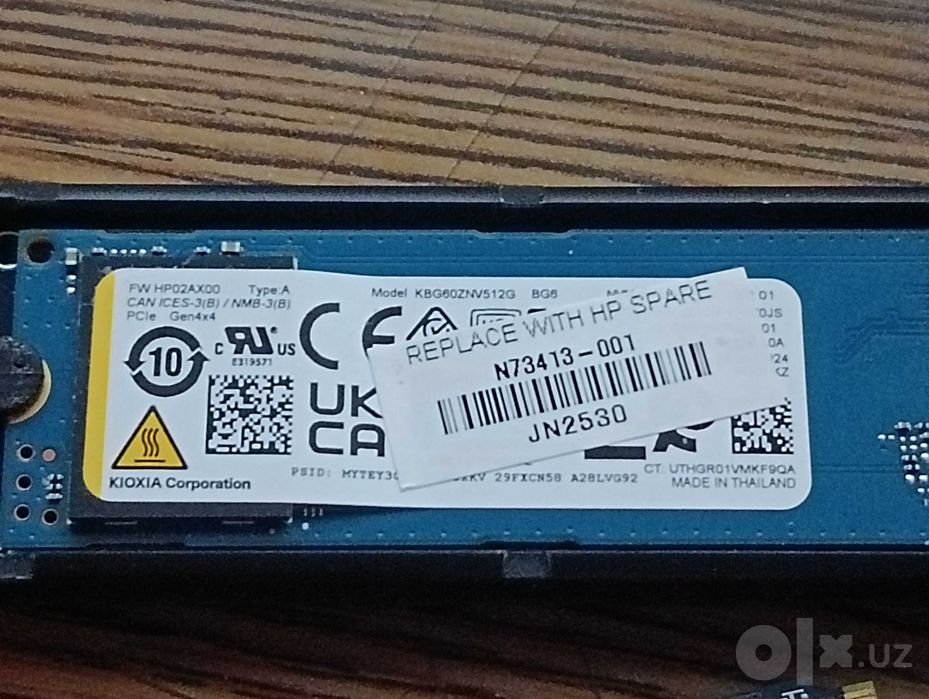 SSD Gen 4x4 Kioxia
