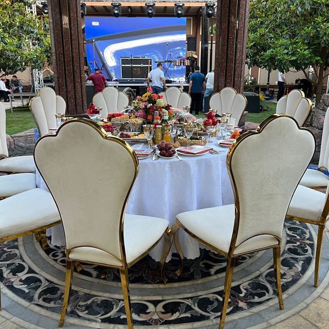 Prokat Stul Stol qozon ochoq