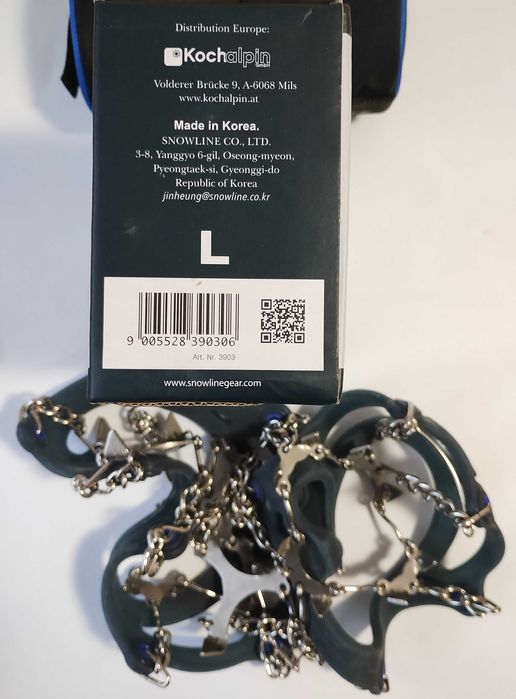 Crampoane antialunecare "Gheare de pisica" Snowline Chainsen  L 39-43