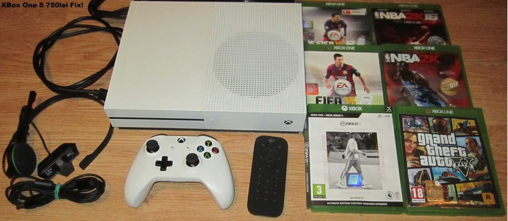 XBox One S 1 Tera + Fifa, GTA5, etc,