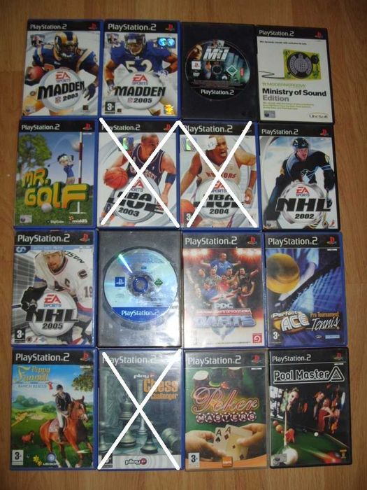 Игри за PlayStation 2, PS2 Част 1 - 10 € / 19.56лв за брой