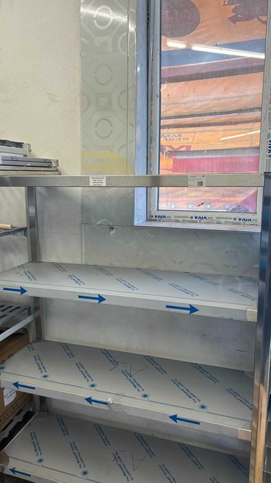 Рафт стелаж Инокс 1200x450x1600