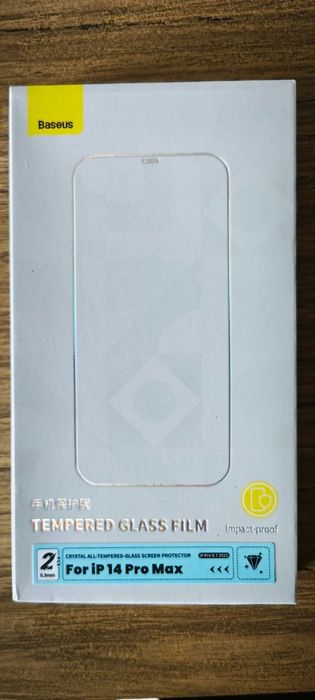 Стъклени протектори Baseus за iPhone- разл. модели-Temp. Glass Film