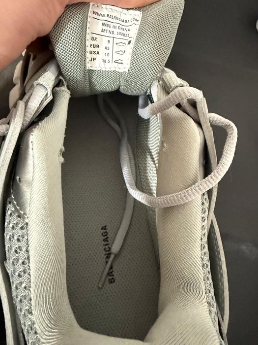 Balenciaga Track Gri (DS) (DOAR 40)