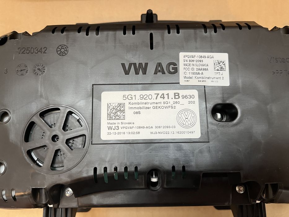 Ceas / Ceasuri bord VW Golf 7 VII GTD