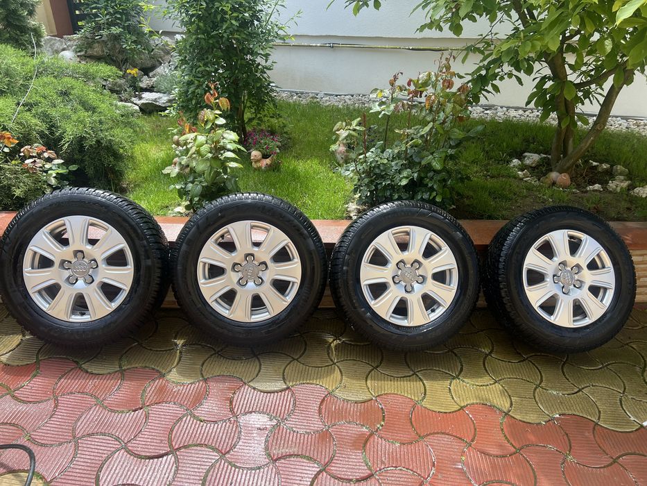 Jante Audi VW R16 cu cauciucuri 215/65 r16 M+S