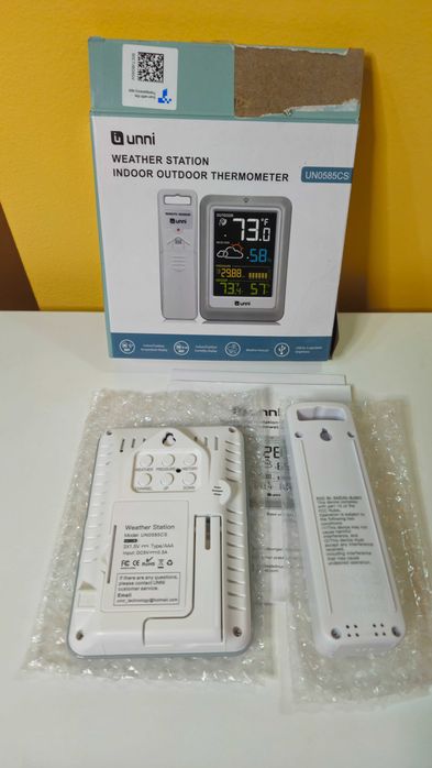 Метеорологична станция,цифров термометър за вътрешна и външна употреба